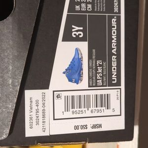 Under armour youth basketball shoes